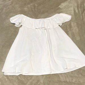 flowy off the shoulder blouse